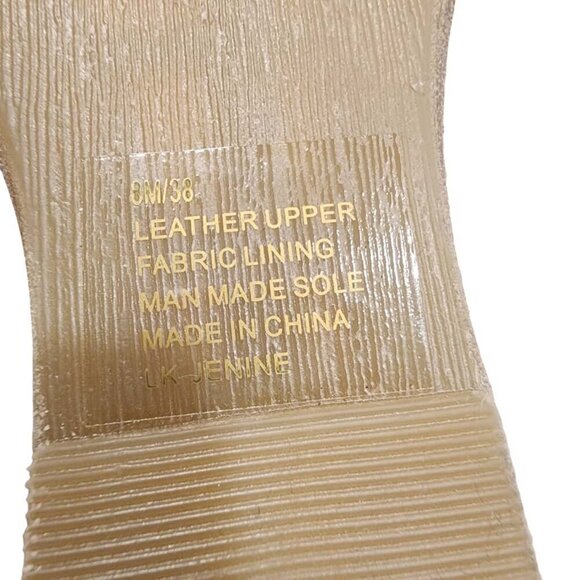 Lucky Brand Wedge Heel Boots Women's Brown Suede Leather Size 8M Fits 6.5-7 - Picture 6 of 9